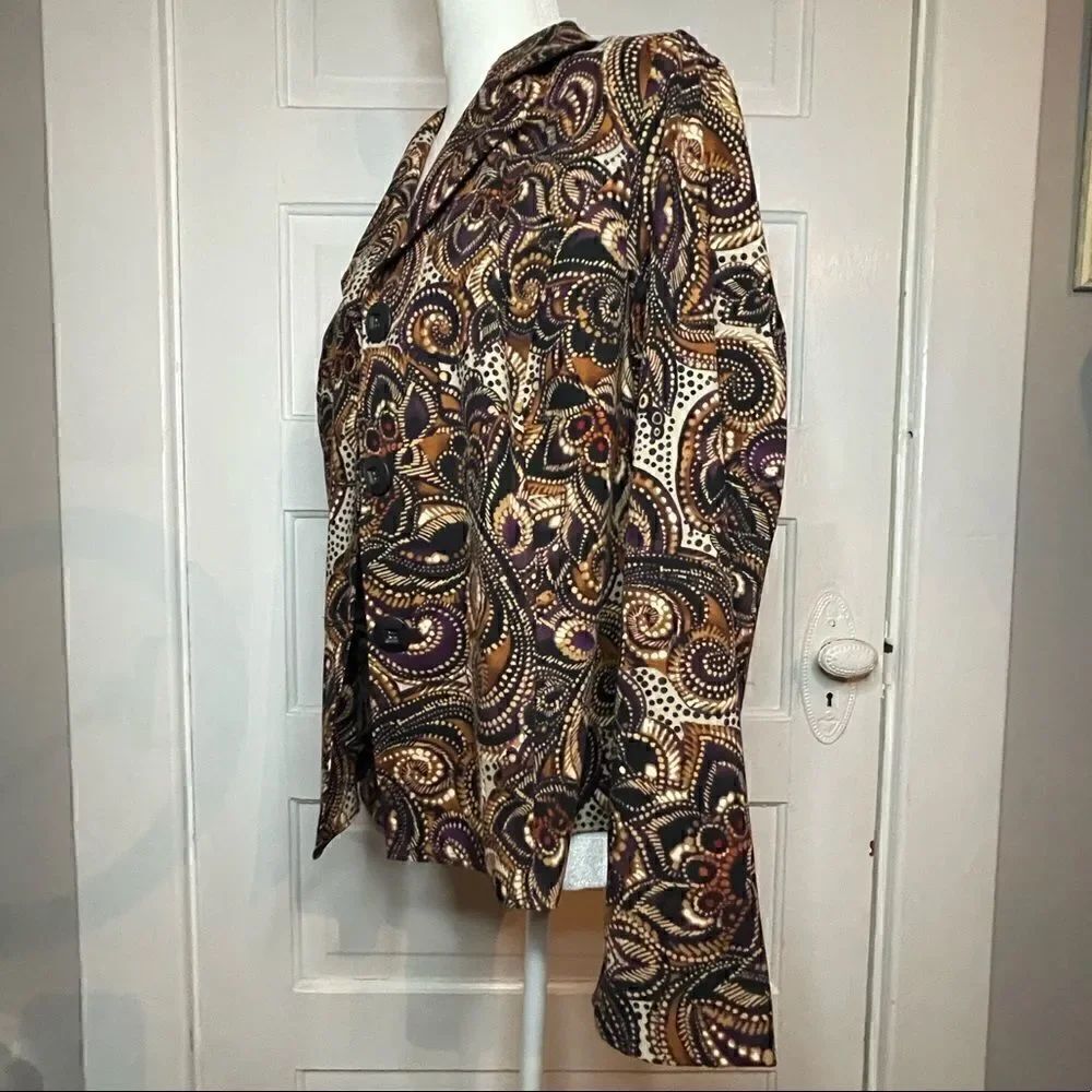Requirements Two Button Paisley Jacket - Picture 7 of 12